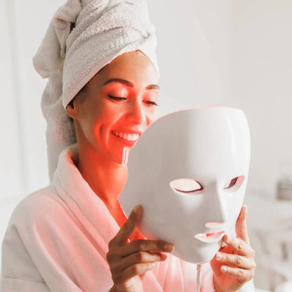 Masque Facial à LED Rechargeable