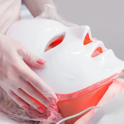 Masque Facial à LED Rechargeable